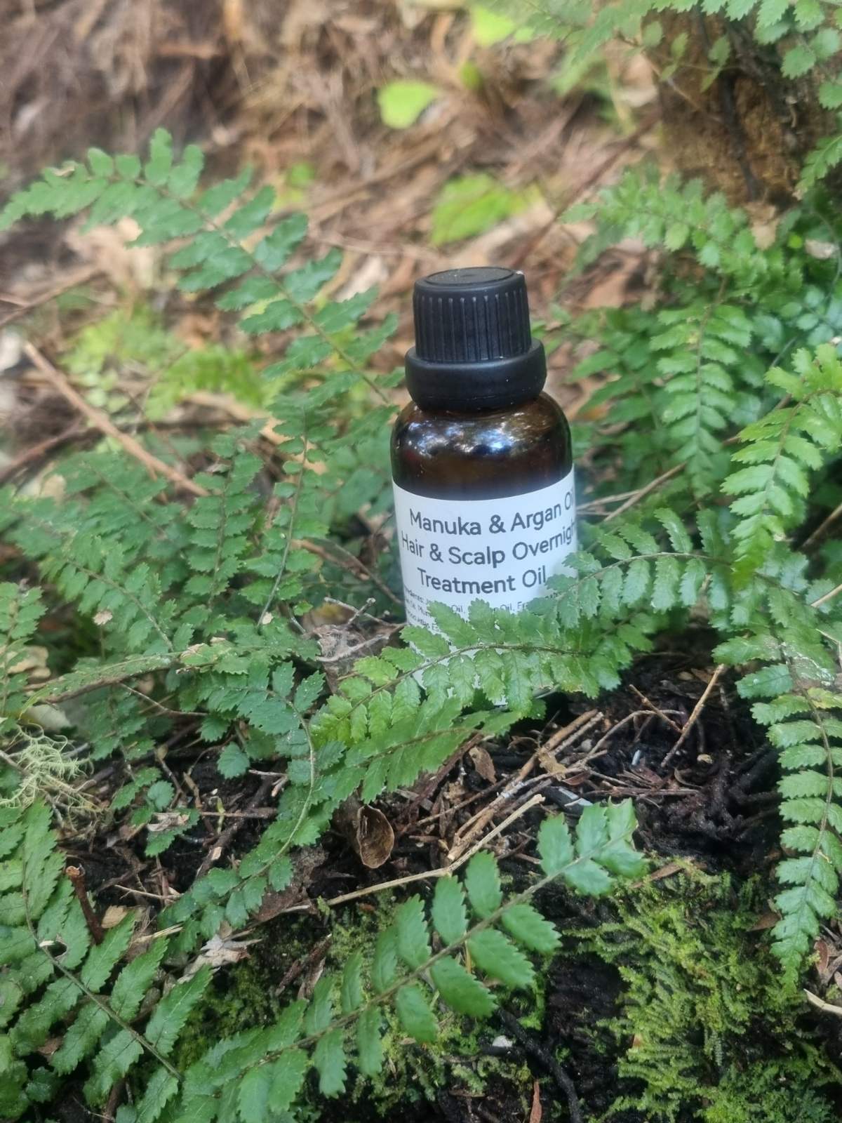 Manuka and Argan Overnight Hair  and Scalp Treatment Oil