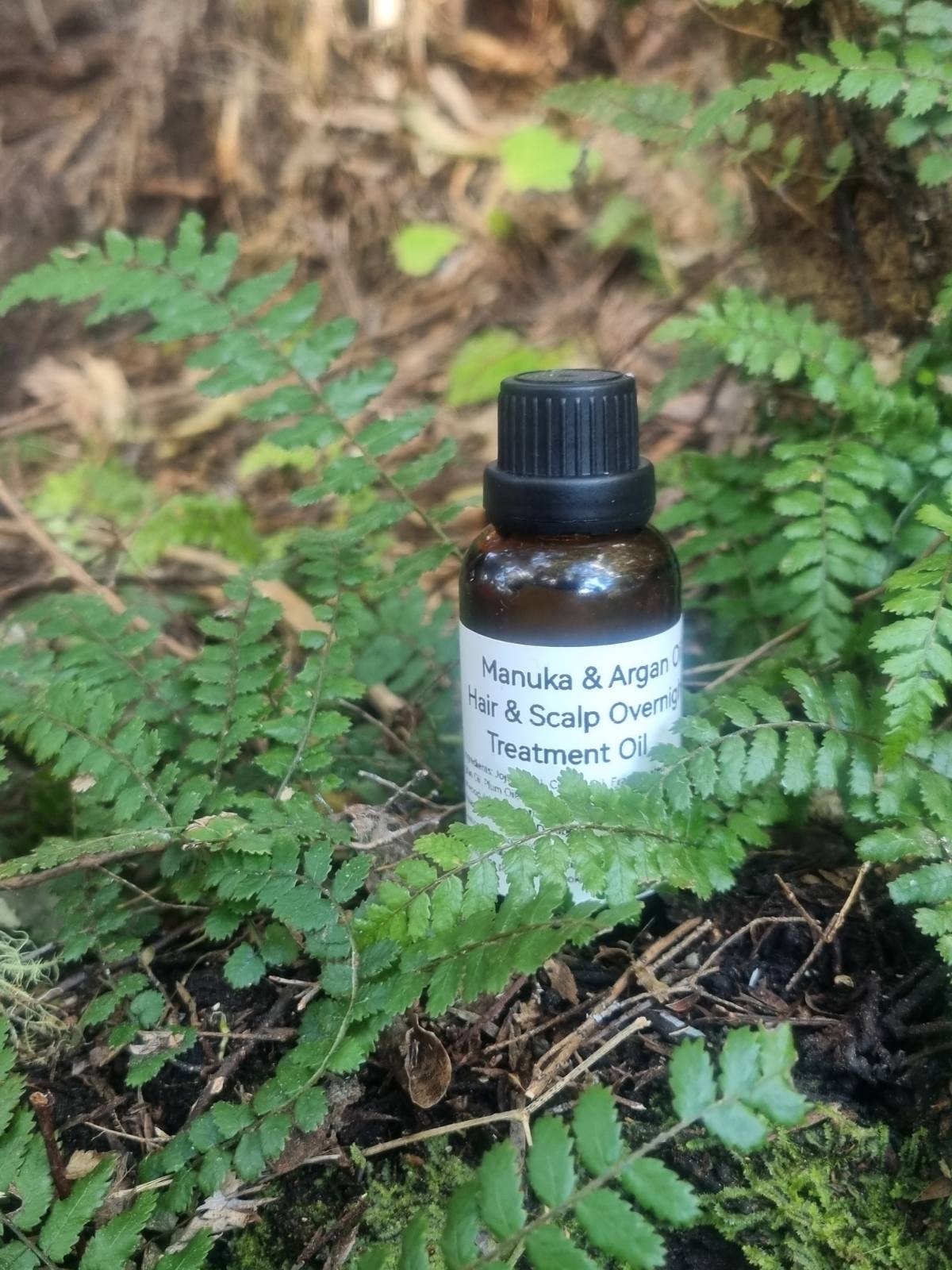 Manuka and Argan Overnight Hair  and Scalp Treatment Oil